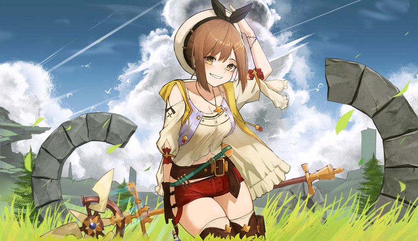 reisalin stout (atelier and 2 more) drawn by kasasasagi