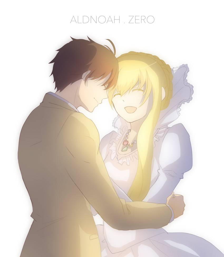 kaizuka inaho and asseylum vers allusia (aldnoah.zero) drawn by hinon64