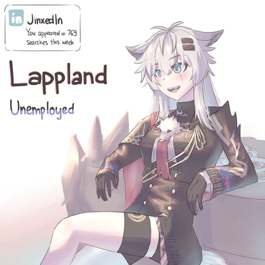 lappland and lappland the decadenza (arknights and 1 more) drawn by slark-chan