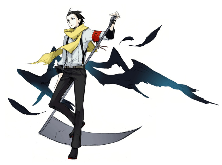 mochizuki ryouji (persona and 1 more) drawn by las