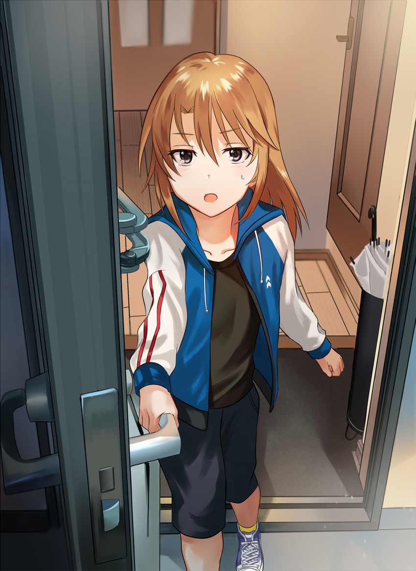 yuuki haru (idolmaster and 1 more) drawn by takeume
