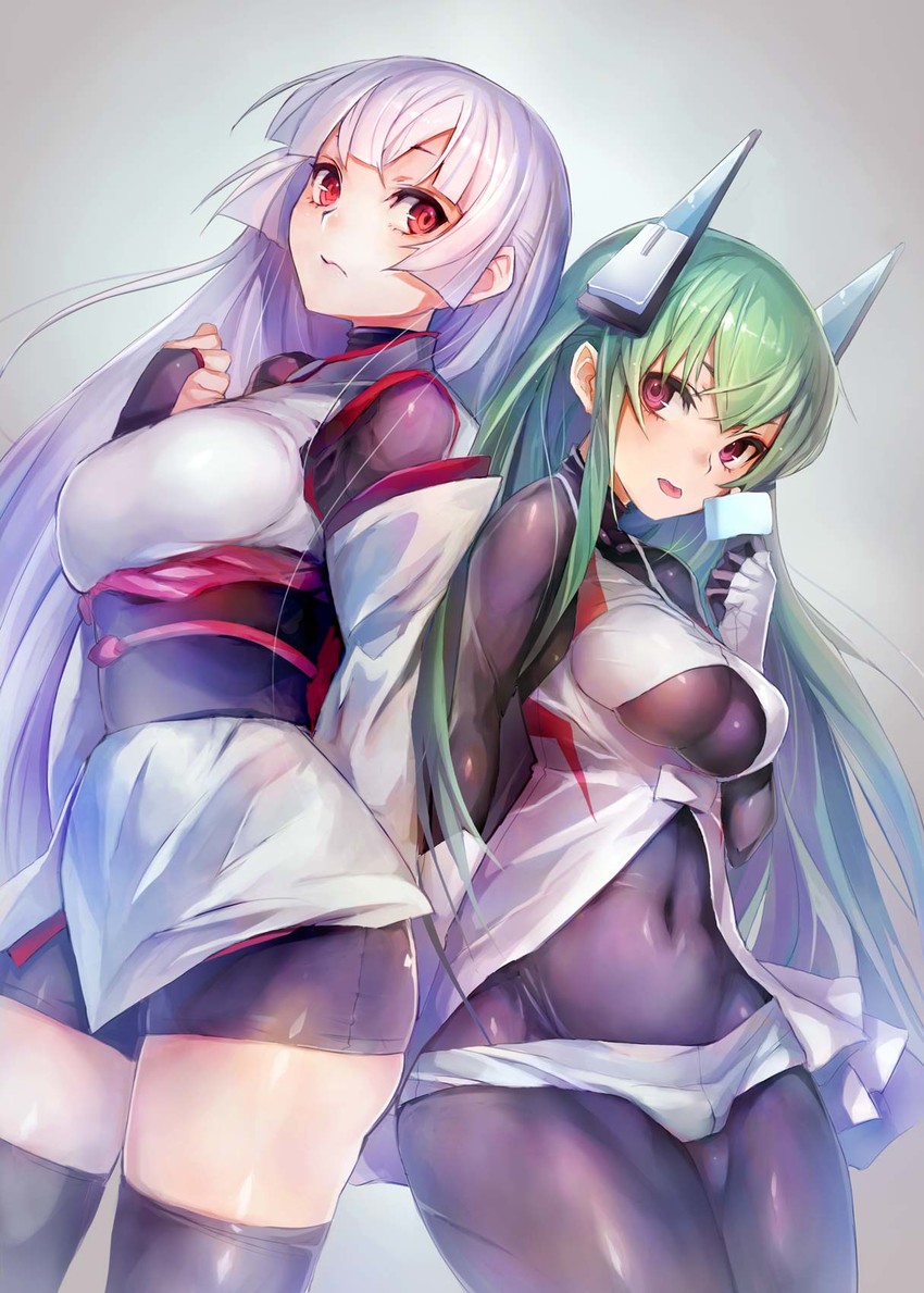 menou kaname and tsuru-chan (original) drawn by taishi_(picchiridou)