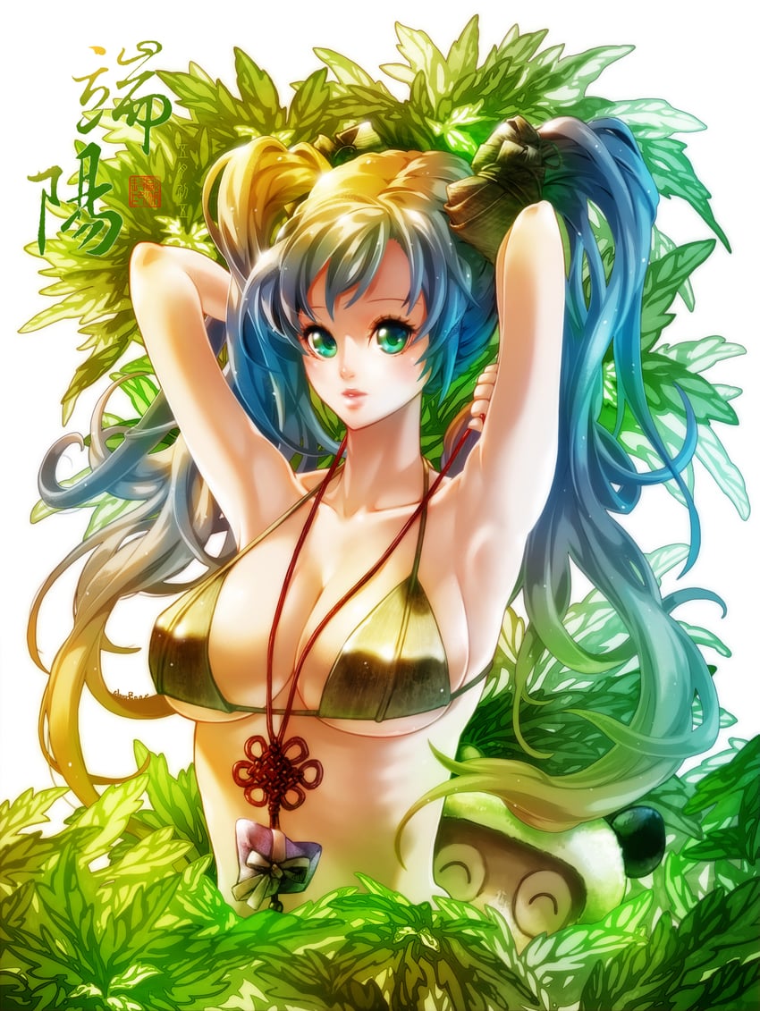 sona (league of legends) drawn by waterring
