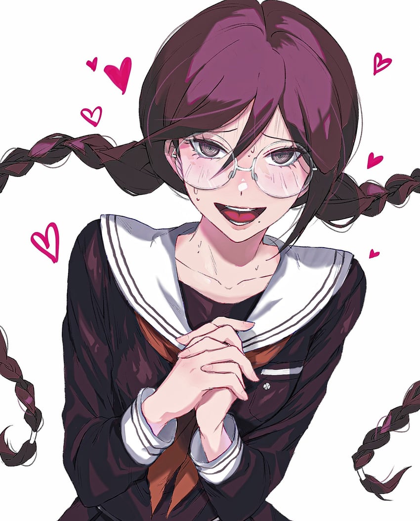 fukawa toko (danganronpa) drawn by a_m_m_mmm