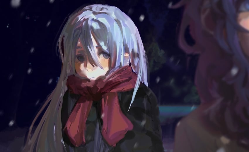 asahina mafuyu and yoisaki kanade (project sekai) drawn by lanceletfish