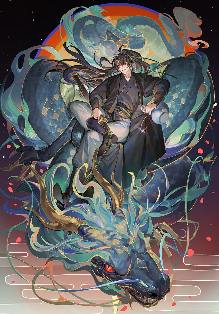 cheongmyeong (return of the mount hua sect) drawn by emuro_gemini
