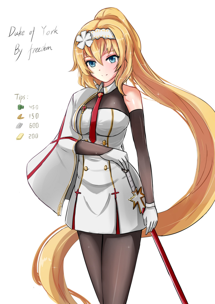 duke of york (warship girls r) drawn by saber-freedom