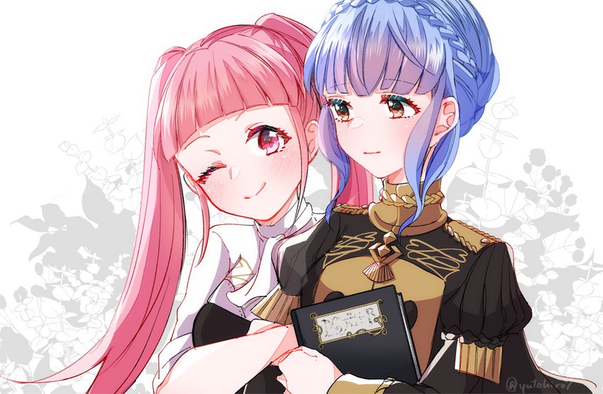 hilda valentine goneril and marianne von edmund (fire emblem and 1 more) drawn by yutohiroya