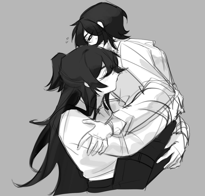 yi sang and hong lu (project moon and 1 more) drawn by guestwot