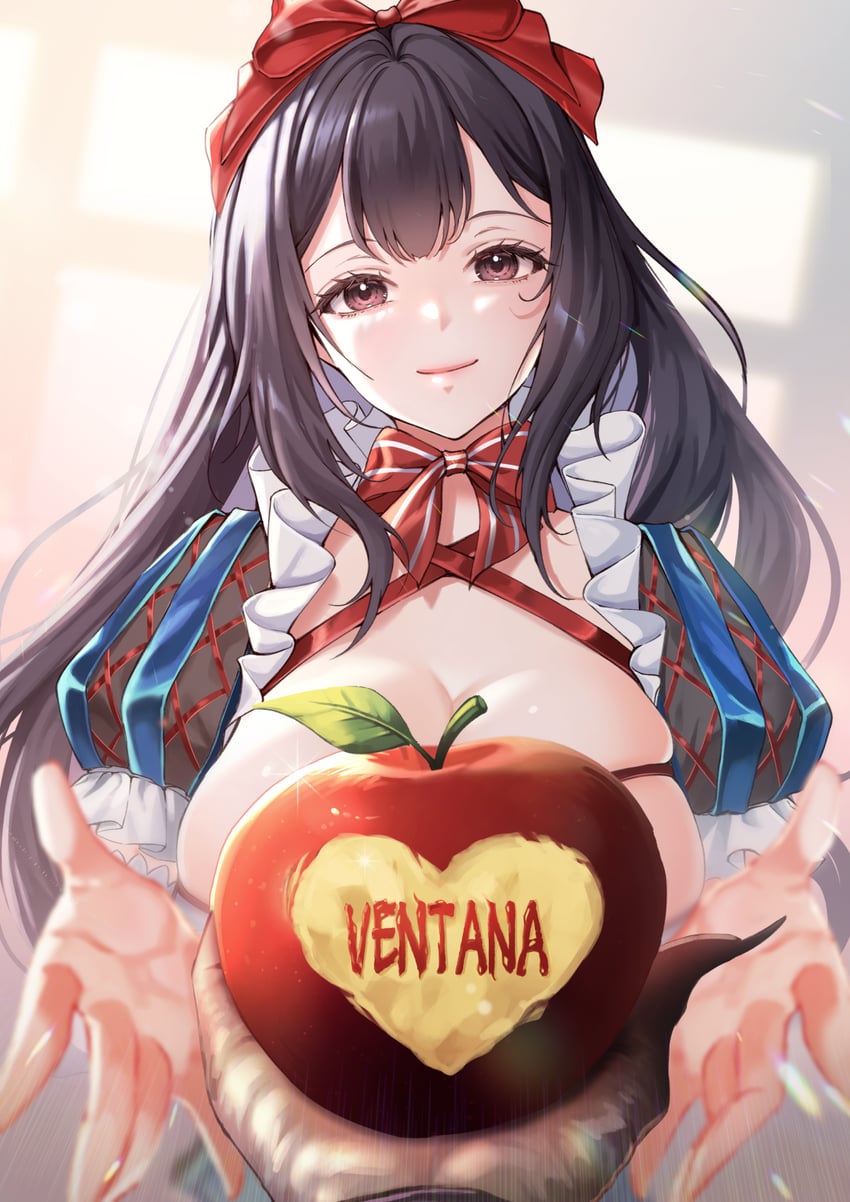 snow white and ventana (brown dust and 2 more) drawn by rapper_zzo