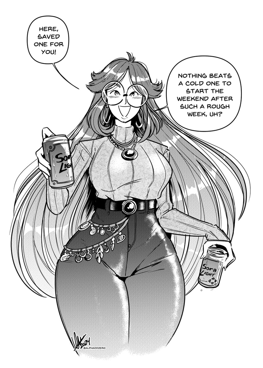 palutena (kid icarus and 1 more) drawn by alpha00zero