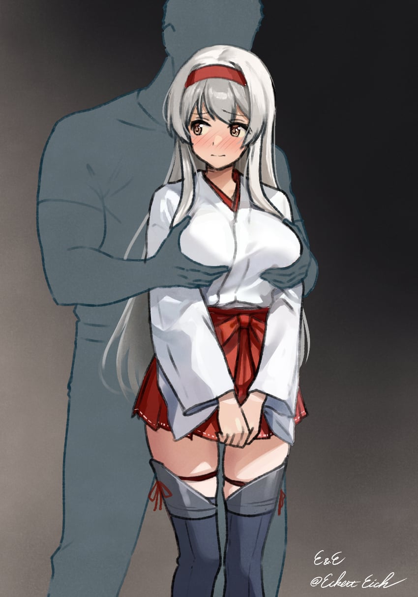 shoukaku and shoukaku kai ni (kantai collection) drawn by eckert&eich
