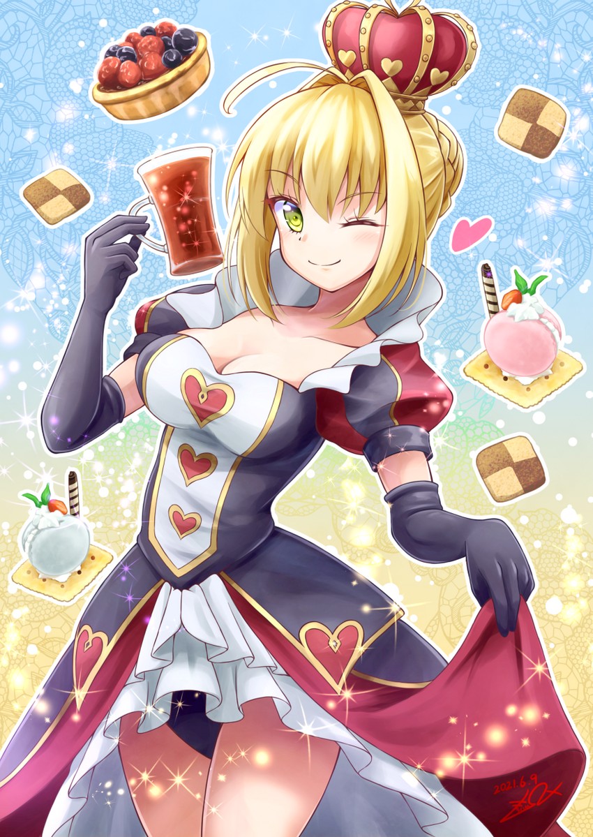 nero claudius (fate and 1 more) drawn by gu-rahamu_omega_x