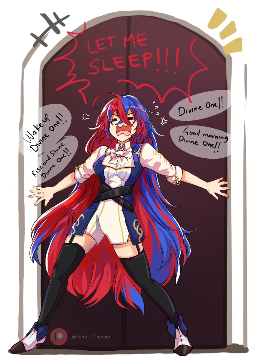 female alear (fire emblem and 1 more) drawn by sierra117renner