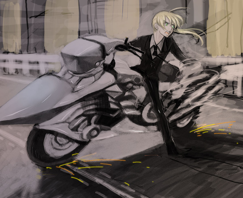 artoria pendragon and saber (fate and 1 more) drawn by nozawa_yukiko
