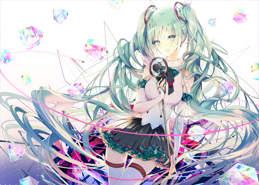 hatsune miku (vocaloid) drawn by kinokohime