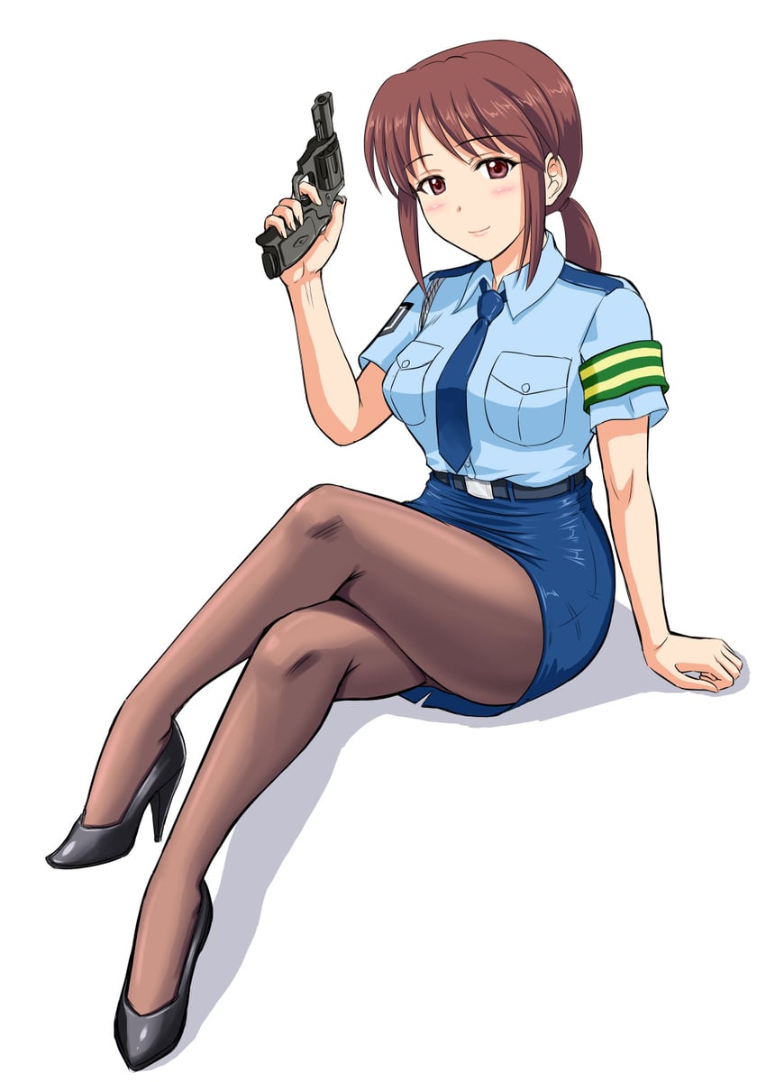 mifune miyu and katagiri sanae (idolmaster and 1 more) drawn by kishi_nisen