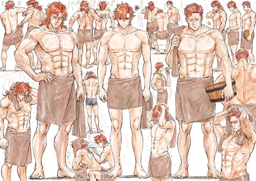 sylvain jose gautier, matthias raoul gautier, and miklan anschutz gautier (fire emblem and 1 more) drawn by kino_(twitter3500356154)