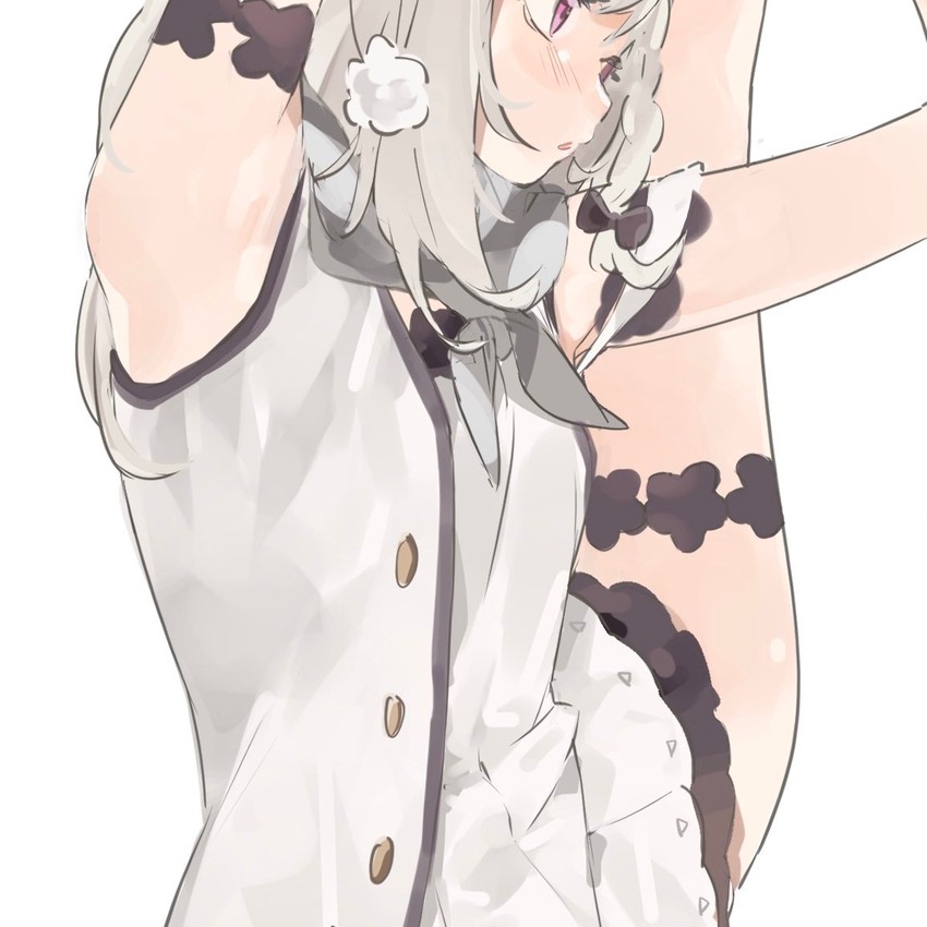 shiromiya mimi (nanashi inc. and 1 more) drawn by rippootai