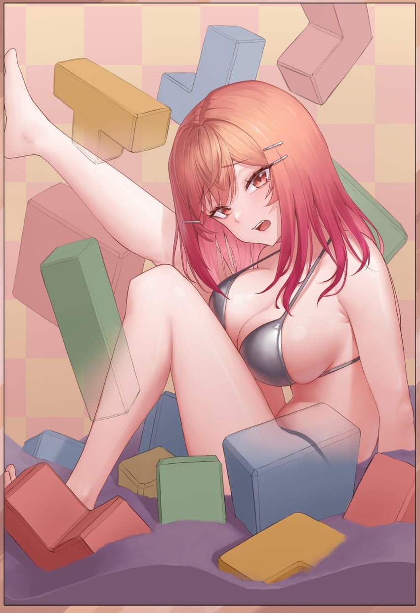 ichijou ririka (hololive and 2 more) drawn by steelball_(jwk76806995)