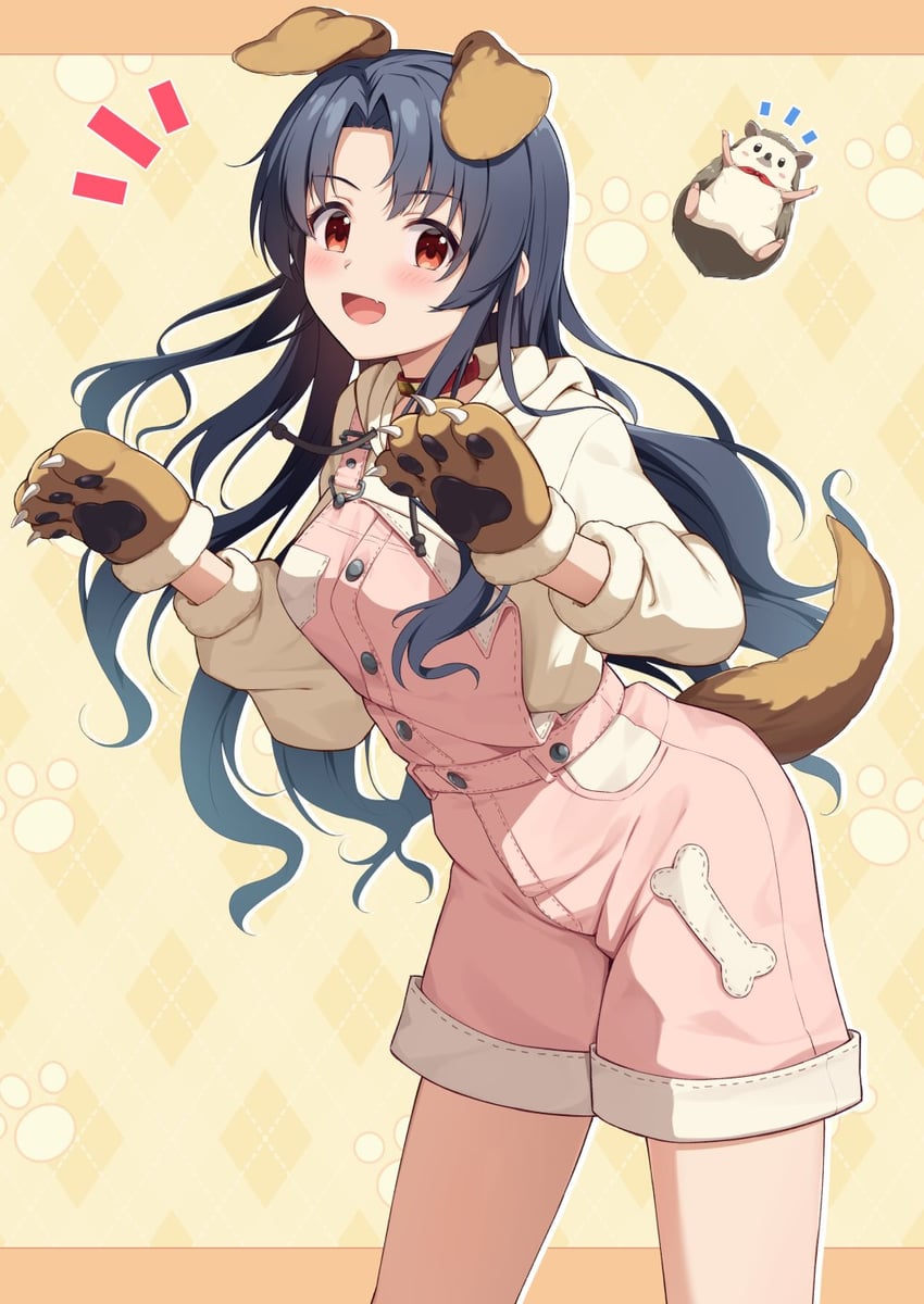 takayama sayoko and hariko (idolmaster and 2 more) drawn by miso_(misomiso_154)
