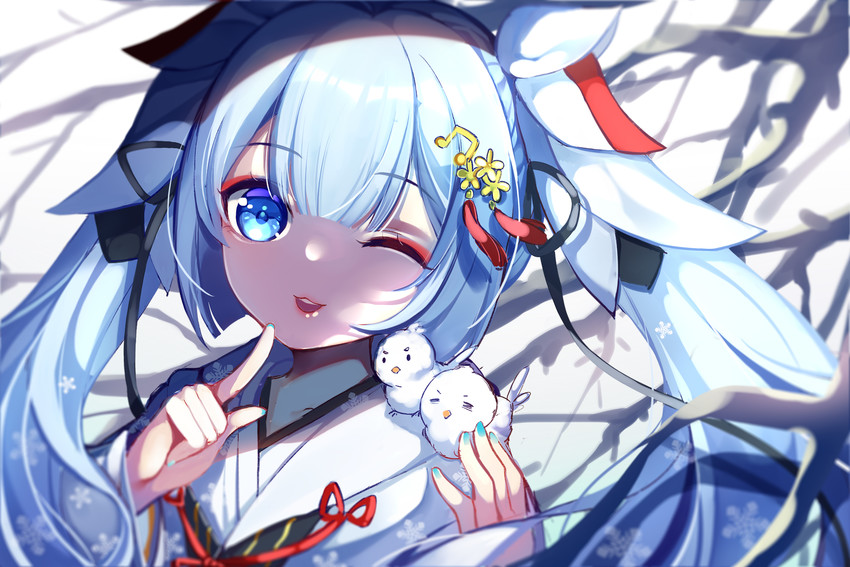hatsune miku and yuki miku (vocaloid) drawn by chuor_(chuochuoi)