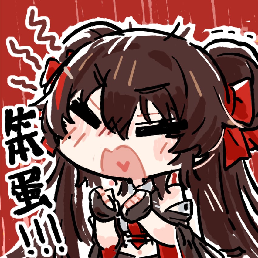 type 97 and jiangyu (girls' frontline and 1 more) drawn by cui_pi_zha_xia_qiu