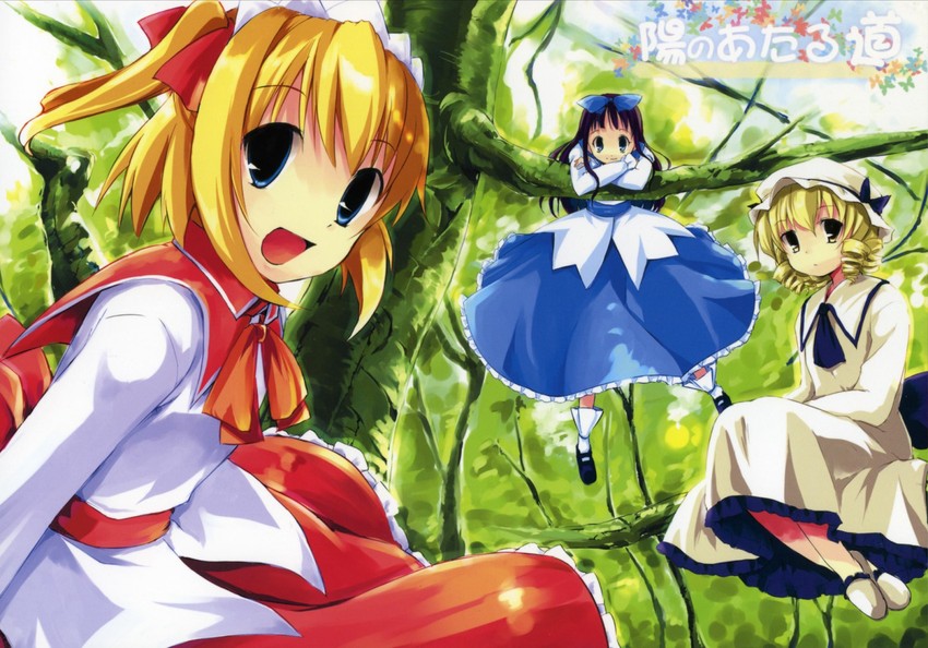 star sapphire, luna child, and sunny milk (touhou) drawn by takatsuki_tsukasa
