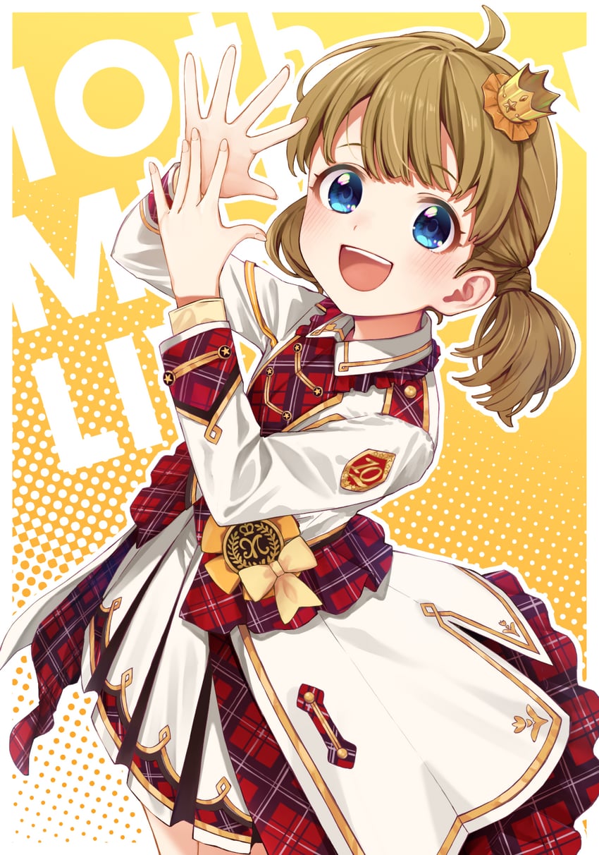 suou momoko (idolmaster and 2 more) drawn by medeshima_marota