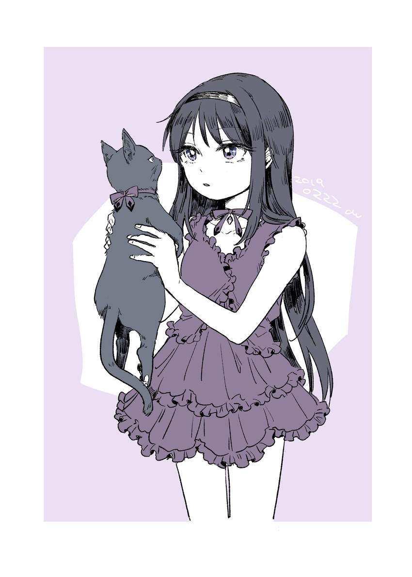 akemi homura (mahou shoujo madoka magica) drawn by desutoro