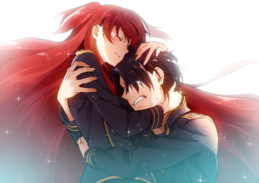 chtholly nota seniorious and willem kmetsch (shuumatsu nani shitemasu ka?) drawn by midori_(mido0021)
