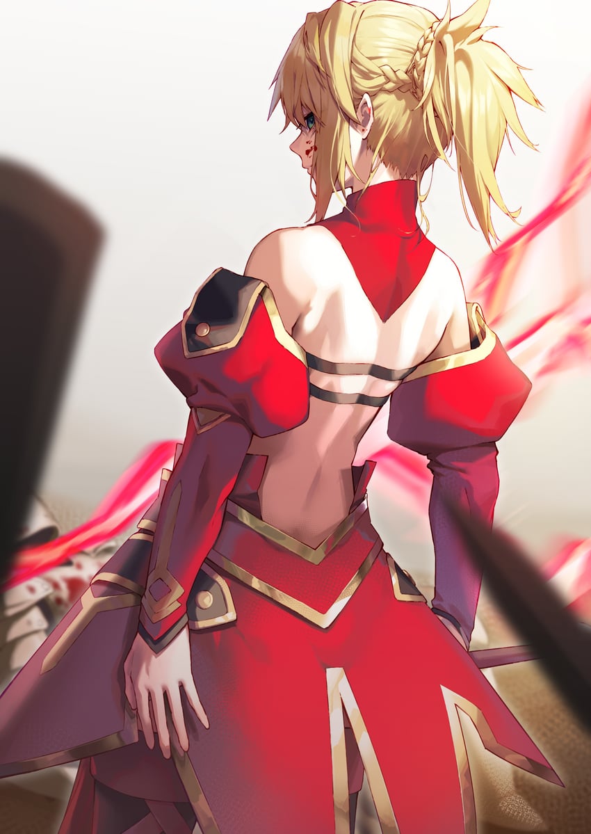 mordred (fate and 1 more) drawn by black_cola