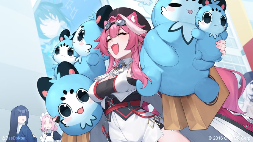 raora panthera and chattino (hololive and 1 more) drawn by dasdokter