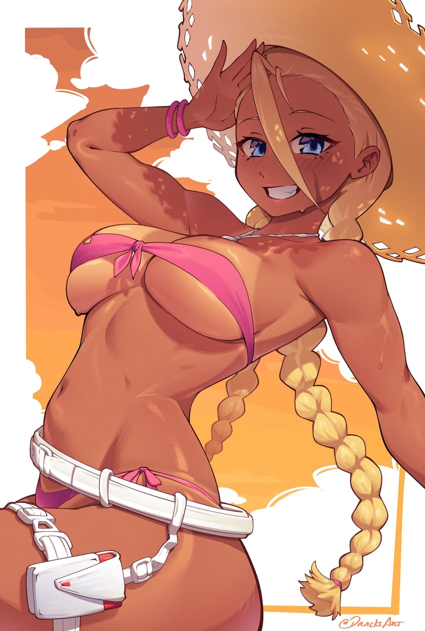 cammy white (street fighter and 1 more) drawn by dracksart