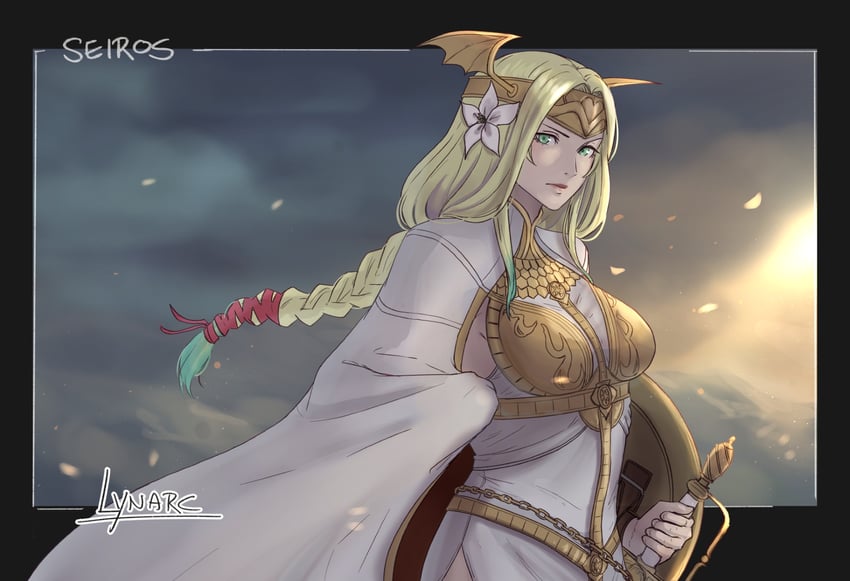 seiros (fire emblem and 1 more) drawn by lynarc
