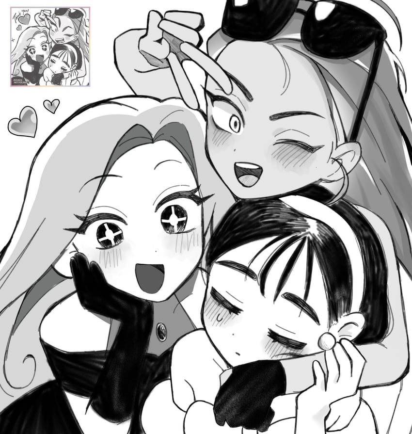 sua, mizi, and hyuna (alien stage) drawn by deel_(de_l_alnst)