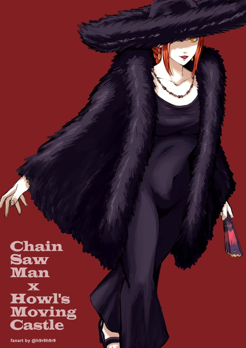 makima and witch of the waste (chainsaw man and 1 more) drawn by h9r9h9r9