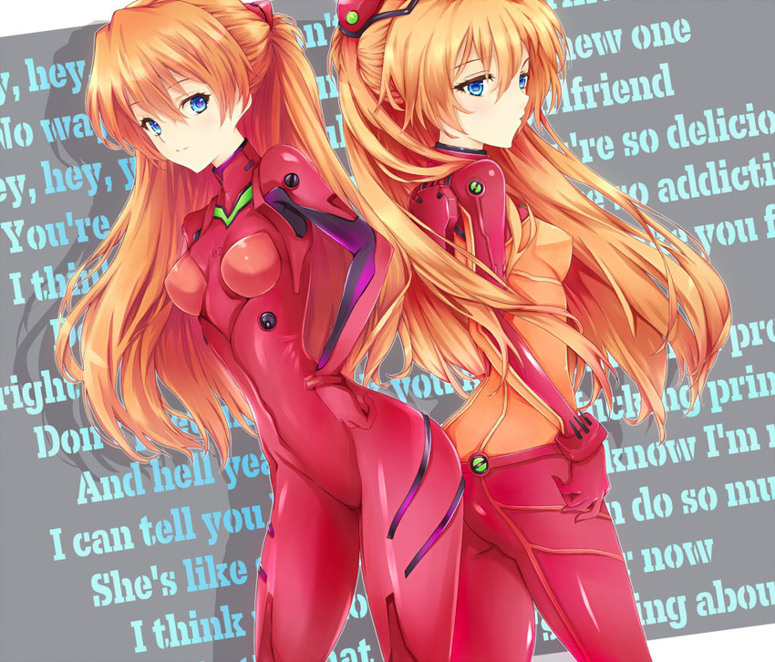 souryuu asuka langley (neon genesis evangelion and 2 more) drawn by modern_afro