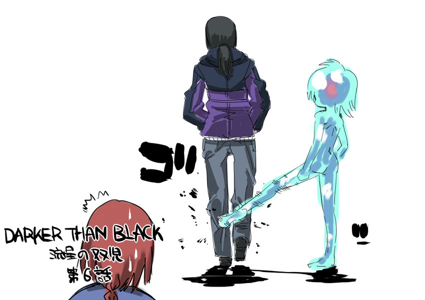 yin, hei, and suou pavlichenko (darker than black) drawn by furoaki