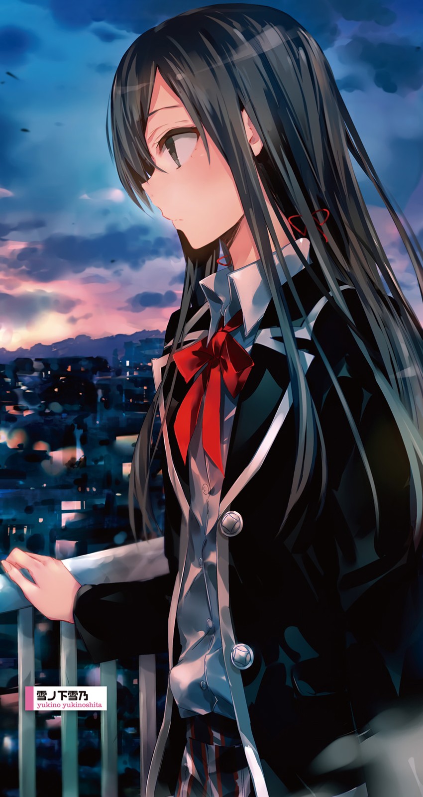 yukinoshita yukino (yahari ore no seishun lovecome wa machigatteiru.) drawn by ponkan_8