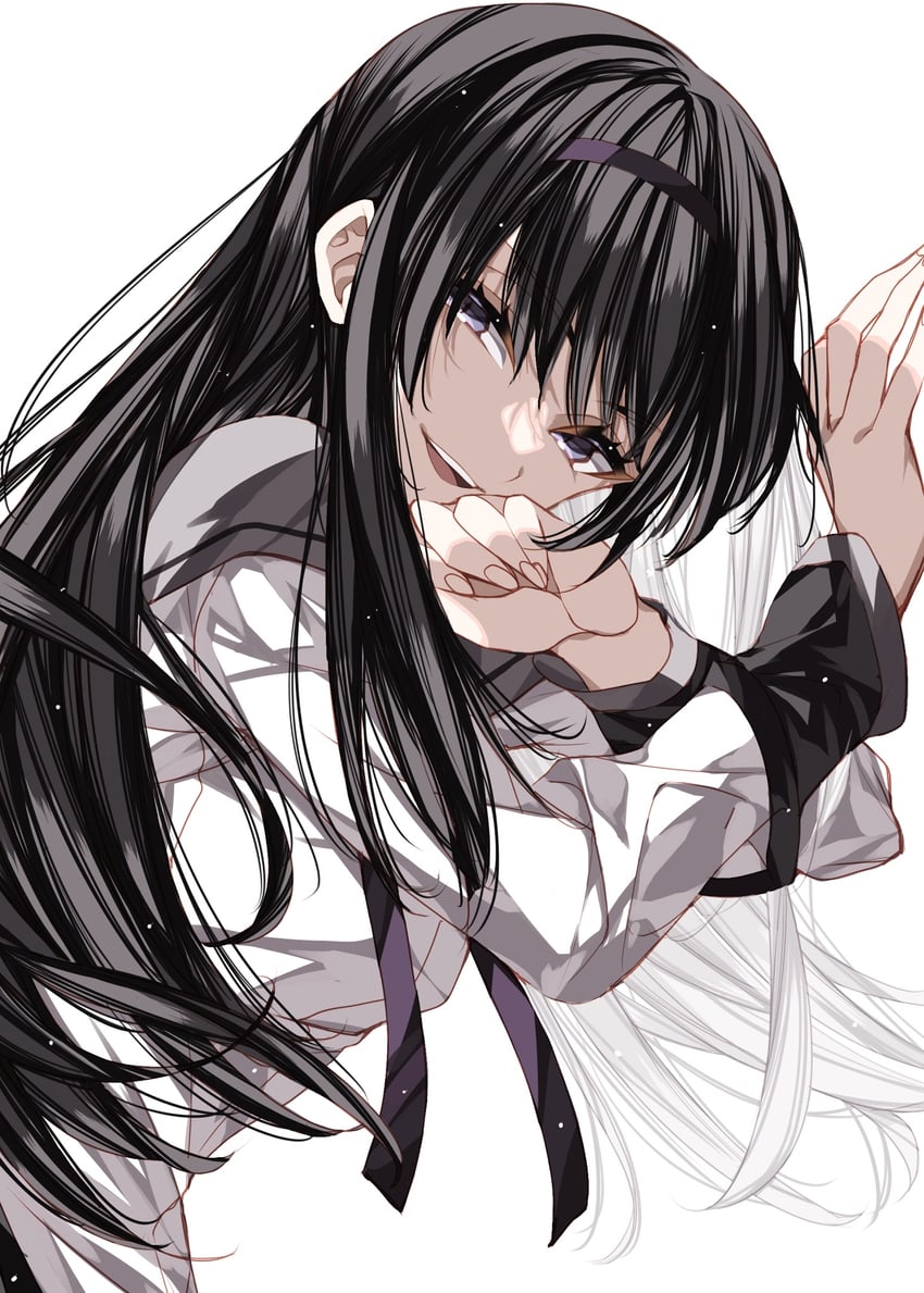 akemi homura (mahou shoujo madoka magica) drawn by misteor