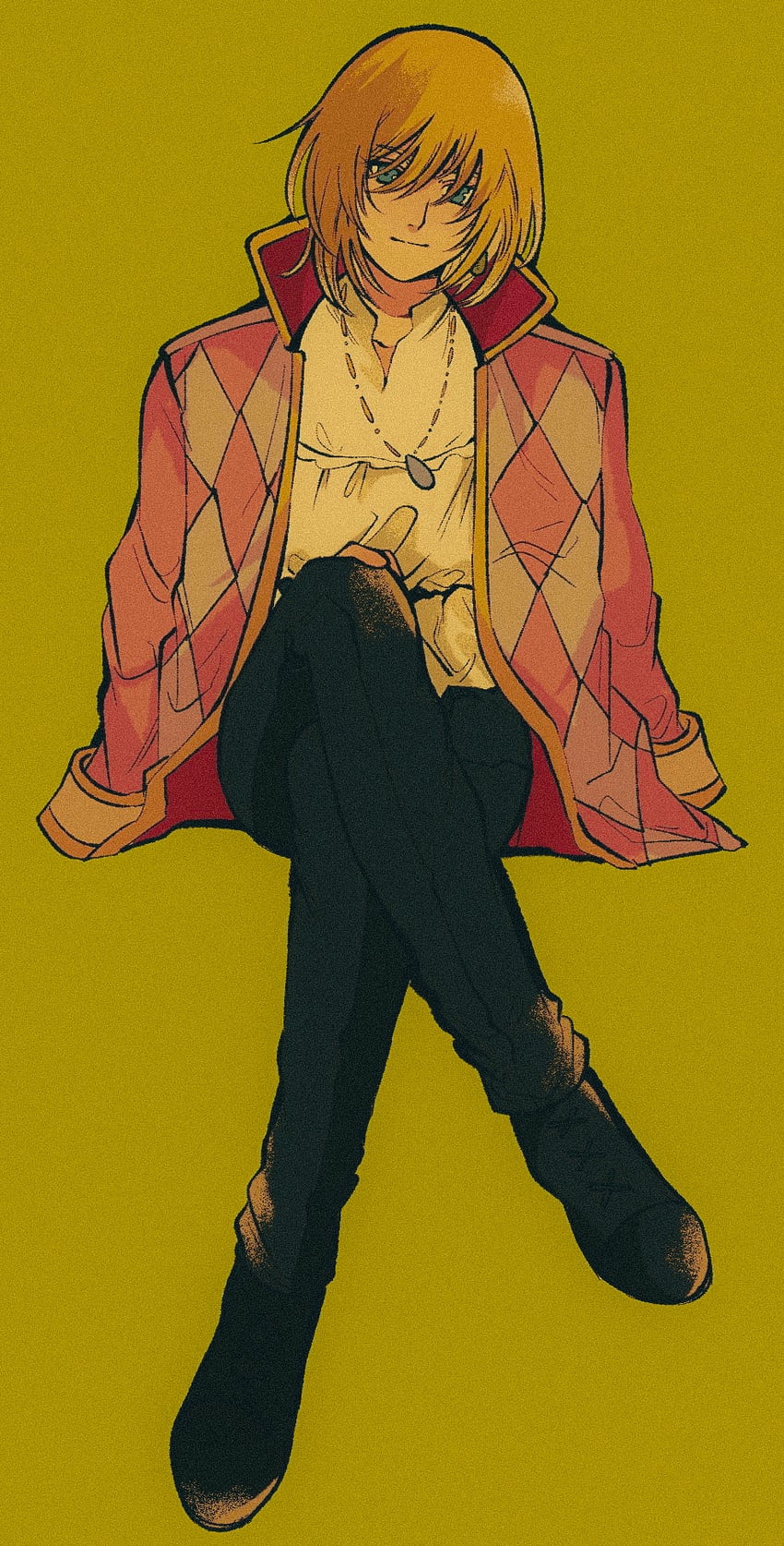 howl pendragon (studio ghibli and 1 more) drawn by pikurusu