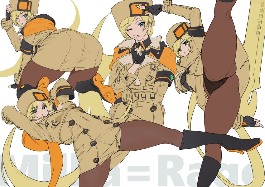 millia rage (guilty gear and 1 more) drawn by ashiomi_masato