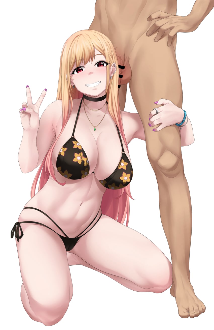 kitagawa marin (sono bisque doll wa koi wo suru) drawn by sockinajar