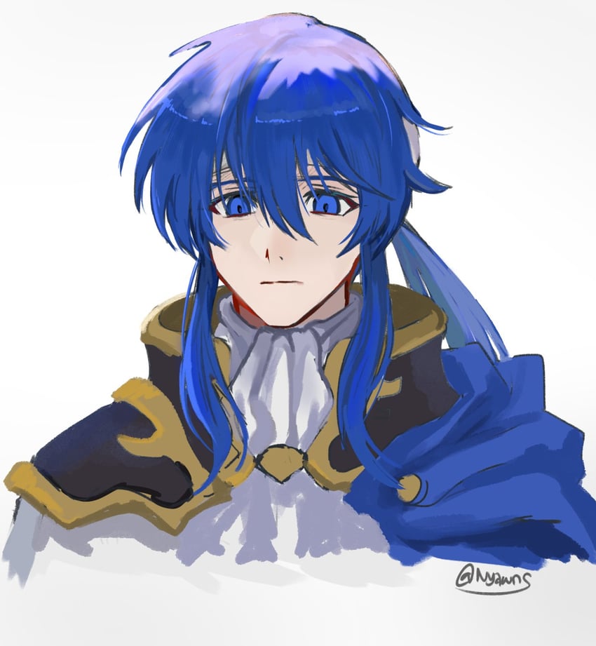 sigurd and seliph (fire emblem and 2 more) drawn by nyawn5