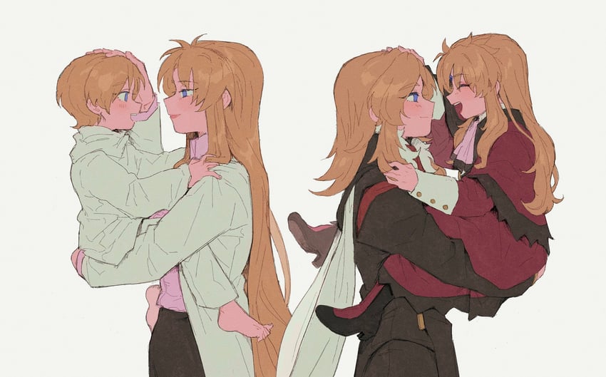 orphee lam tao and aura maha khyber (gundam and 2 more) drawn by kayunagi