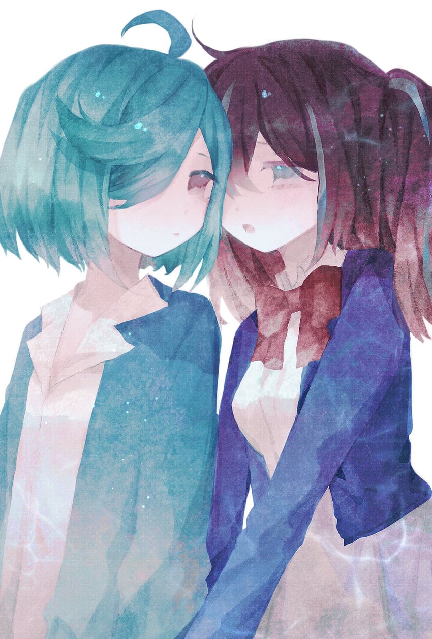 akoya matama and anemo nemo (mahou shoujo ni akogarete) drawn by so_phia8100
