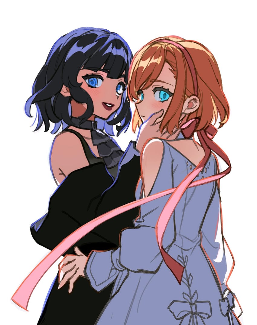 ryne waters and gaia (final fantasy and 1 more) drawn by wuliu_heihuo