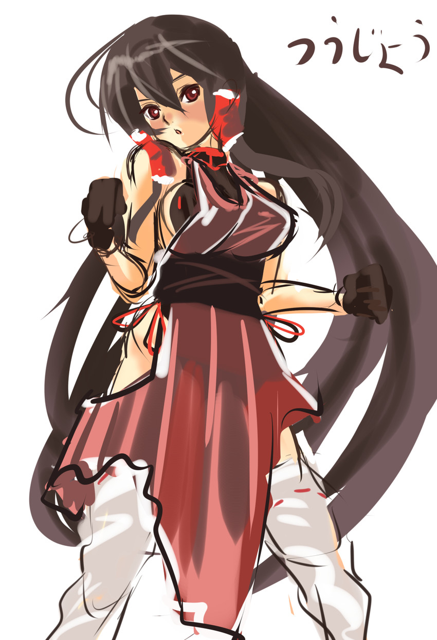 sendai hakurei no miko (original and 2 more) drawn by hey_taisyou