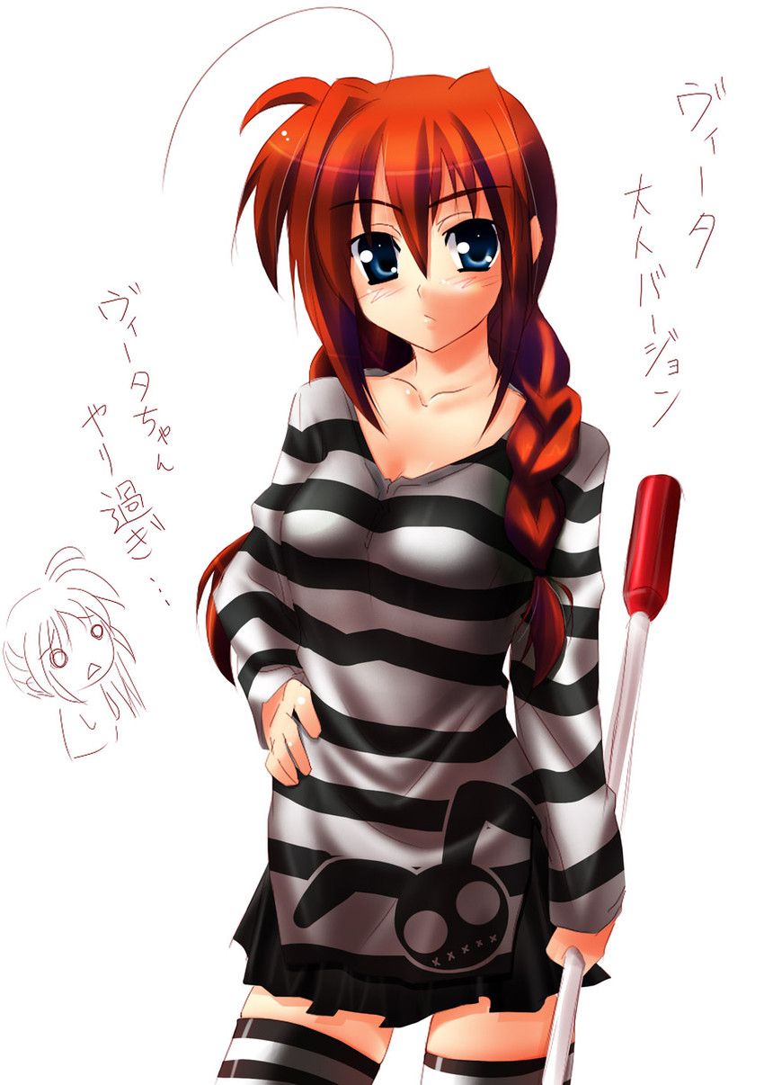 vita and graf eisen (lyrical nanoha and 3 more) drawn by iga_tamaki